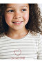 Shining Store's Sparkling Choices Zero Roba Collar Glittered Girl's Ribbed T-Shirt 2-Pack - 5