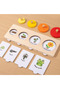 Montessori Wooden Animal Growth Process Puzzle Toy for Kids - 3