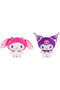 8-Inch Plush 2 Pack 50th & 20th Anniversary Kuromi and Melody - 2