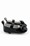 Shiny Patent Leather Ballerinas Comfortable Sole First Step Shoes - 4