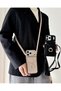 iPhone 17 Compatible Leather Case with Ring Detail and Strap Wallet - 2