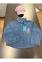 Girl's Cotton Blue Shirt and Pink Pants Set - Stylish Set with Pockets and Buttons - 4