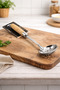 Wooden Handle Stainless Steel Perforated Serving Spoon Kitchen Ladle Vd9224 - 2