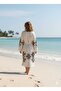 Soft Textured Kimono Muslin Fabric Muslin Unisex Hooded Belted Bathrobe Beach Comfortable 4 Yarn Count (D - 4