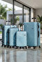 Hard Shell Lightweight ABS 4 PCS Set (20/24/28/32 Inch) Luggage, Secured Lock, Smooth Wheel Suitcase - 2