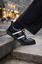 Rodya Black Men's Leather Shoes - 6