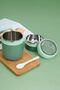 304 Steel Double Layer 680 ml Green Food Storage Container (Not Hot-Proof) Mt249Ys - 6