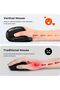 MEETION Ergonomic Wireless Vertical Mouse RGB Backlit Rechargeable 4 Adjustable DPI for all PC Black - 7