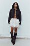 Coated bomber jacket