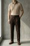 Old Money Premium Short Sleeve Men's Polo Collar Knitwear T-Shirt - 3