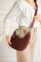 Women's Shoulder and Handbag with Scarf Detail