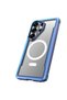 Galaxy S26 Ultra Case M-Safe Compatible Airbag Shield Series Transparent Back Cover Blue - 6