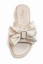 Women's Bowknot Buckle Detailed Casual Slippers - 4