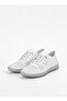 Genuine Leather White Laser Cut Transparent Sole Orthopedic Women's Shoes - 6