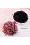 Black and Colorful 2 Boxes Total 500 Pieces Hair Braiding Elastics - 2