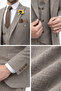 Men's Italian Cut Vest Suit (2026) - 4