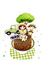 Safari - Explorer and Animals Themed XL Cake Decoration Set - 3