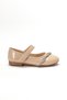 Girl's Ballerina Ballet Shoes in Patent Leather with Stone Detail - 2