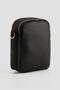 Women's Black Leather Crossbody Hand & Shoulder Bag 406 - 3
