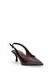 Elit Pm439 K3020 Women's Classic Heeled Shoes Brown - 2