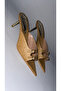 Sarah Pointed Toe High Heel Slippers Straw - 5