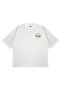 Unisex Oversize Stuyssy Gear Daire Printed Boxy Fit Thick Fabric (240Gsm) T-Shirt