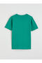 Green Printed Boy's T-Shirt - 3