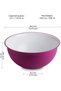 Sanaliving plastic tableware set - Fuchsia - 2