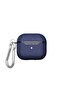 Air-Pods 4 Case Shrp Airbag 03 Silicone-Navy Blue