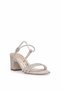 Elit Pm309 K647-4 Women's Stoned Classic Heeled Shoes Gold - 2