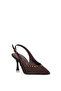 Elit Pm439 K3117 Women's Classic Heeled Shoes Brown - 2