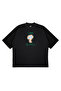 Unisex Oversize Casablanca Mantar Logo Printed Boxy Fit Thick Fabric (240Gsm) T-Shirt