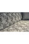 Animal-Friendly Non-Slip Cotton Sofa Cover - Black - Maki Striped Pattern - 170 X 210 cm