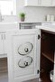 In-Cabinet Pot Lid Organizer Hanger - White 50*35 cm - 8