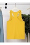 Women's Mix Printed Slim Fit Hollow Collar Swimmer Athlete T-Shirt - 2