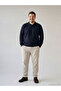 Esvab • Modern & Distinctive Oversized Turn-Down Collar Men's Sweatshirt - 2