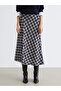 Esvab • Modern & Distinctive A-Line Skirt with Zipper at the Waist - 2