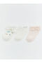 Sparkling Choices Embroidered Baby Girl Booties Socks 3-Piece from Shining Store