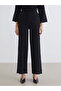Esvab • Modern & Distinctive Women's Wide-Leg Pants with Drawstring Waist and Textured Fabric - 3