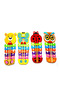 Educational Wooden 5-Note Xylophone with Animal Figures Colorful Musical Instrument Cellophane Toy - 2