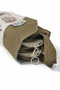 Capybara Patterned Multi-Compartment Stain-Resistant Pen Holder - Pencil Case