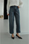Blue Belted Skater Jeans - 4