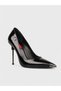 Women's winter 11cm closed heel shoes - 574 5712 - black patent leather - 2