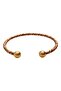 Copper Brass Handmade Adjustable Twist Clamp Bracelet 15 Gr - 3