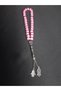 Neon Pink and White Color 33-Piece Eye-Catching Prayer Beads - 3