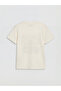Beige Boy's Printed T-Shirt and Shorts Set - 3