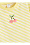 Yellow Embroidered Girls' T-Shirt 2-Pack from Güli̇s Gi̇yi̇m - 3
