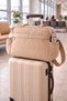 Parachute Fabric, Quilted Pack Mother Baby Bag Pack, Baby Care Bag Pack, Beige Mother Bag Pack - 7