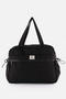 Parachute Fabric, Quilted Pack Mother Baby Bag Pack, Baby Care Bag Pack, Black Mother Bag Pack - 2