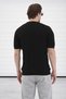 Crew Neck Knitwear Men's Cotton T-Shirt - 5